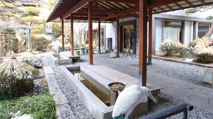 【一人旅応援！】長野県上諏訪温泉「自家源泉を持つ」ホテル鷺乃湯での休日（１泊２食プラン）